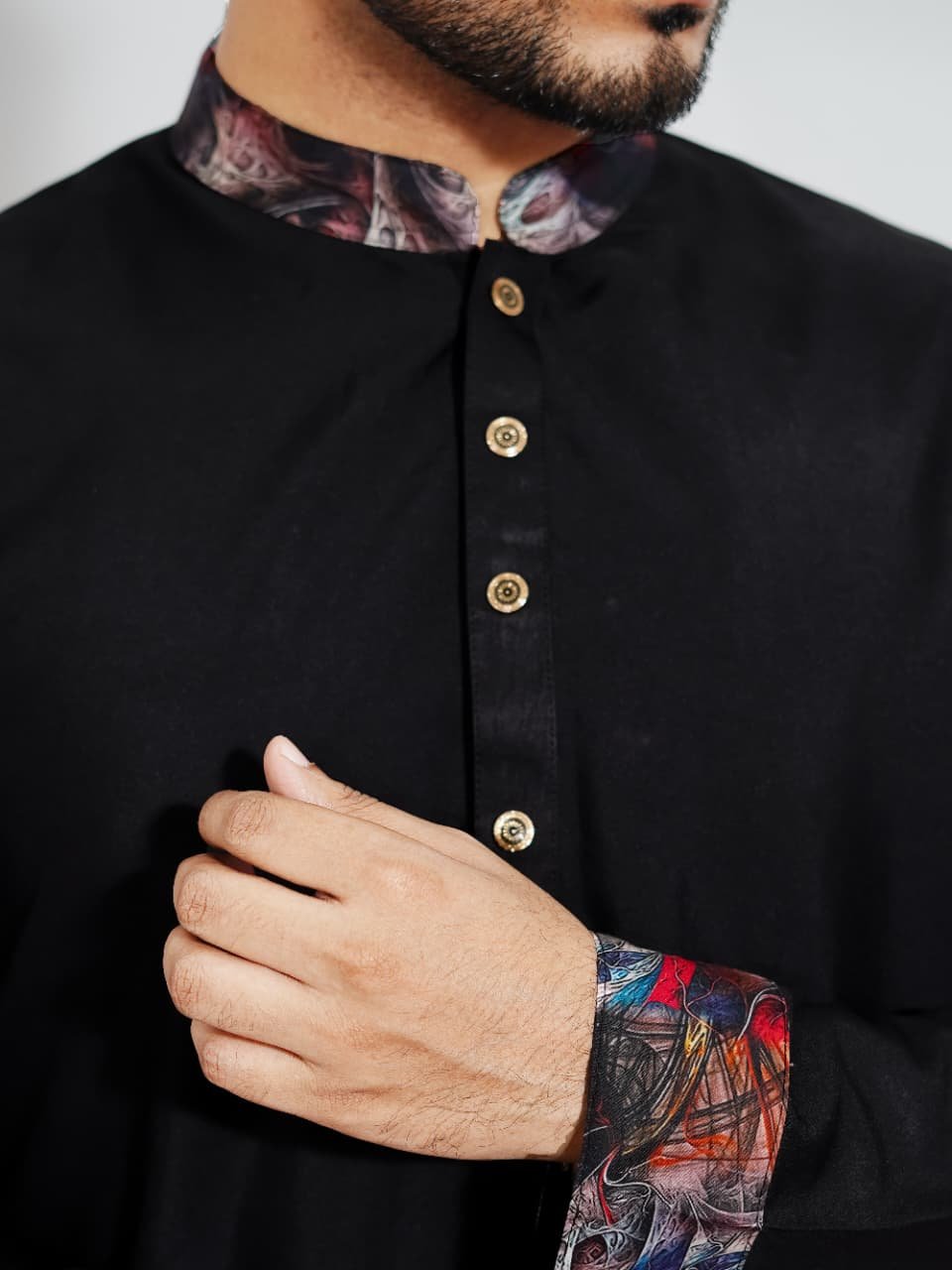 Arabian Black Panjabi